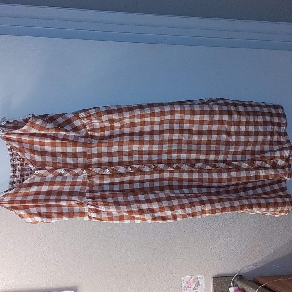 XXL Gingham Dress